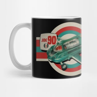 Retro 70s Tv Joe 90 Car Mug